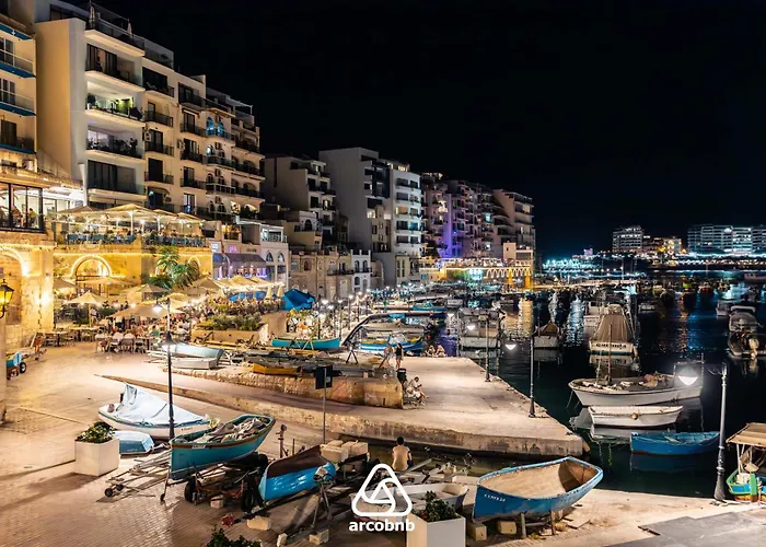 Impressive View 2Br Flat In St Julian\'S Bay By Arcobnb