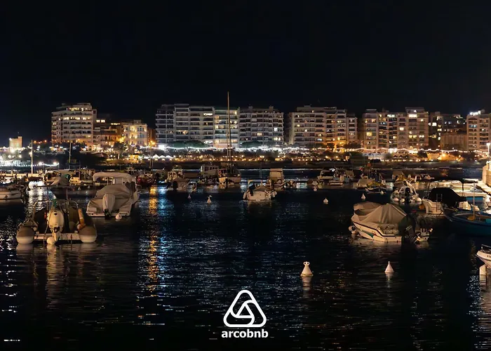 Impressive View 2Br Flat In St Julian\'S Bay By Arcobnb