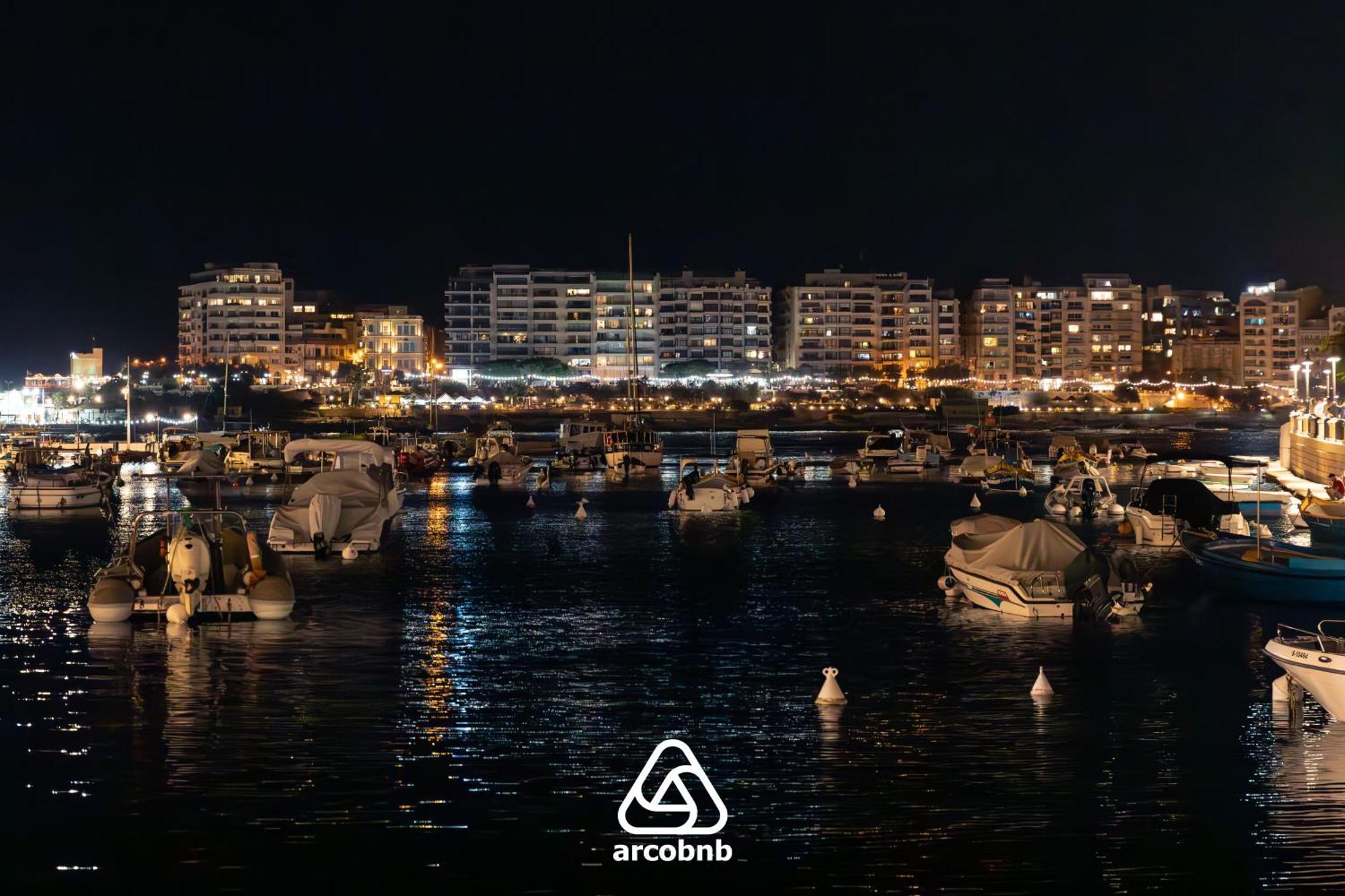 Impressive View 2br Flat In St Julian's Bay By Arcobnb شقة سانت جوليان