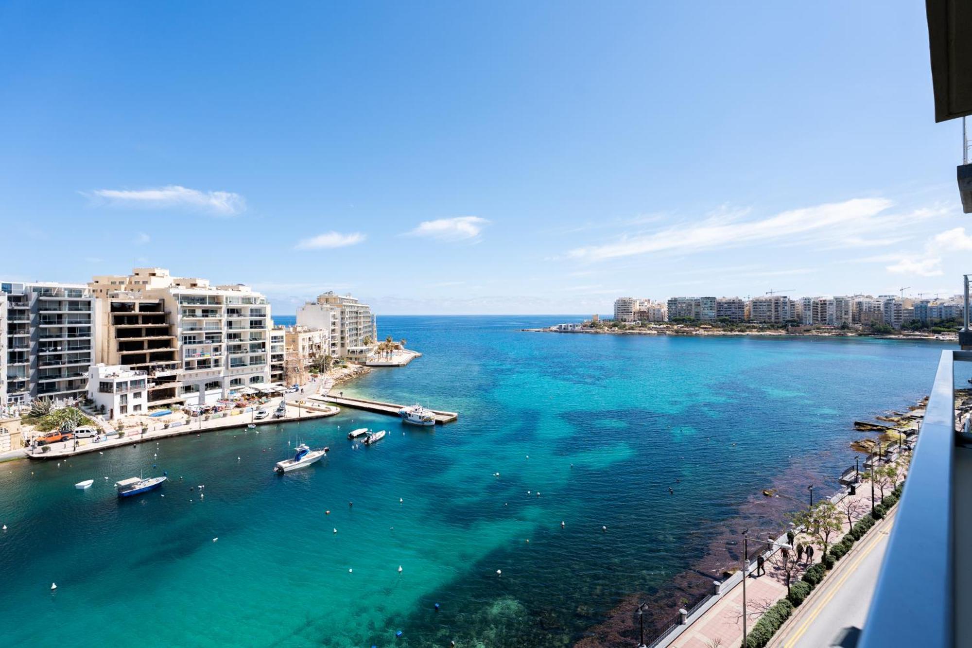 Impressive View 2br Flat In St Julian's Bay By Arcobnb