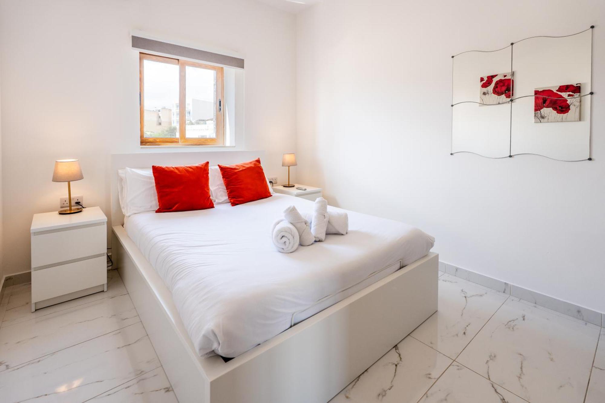 Impressive View 2br Flat In St Julian's Bay By Arcobnb *