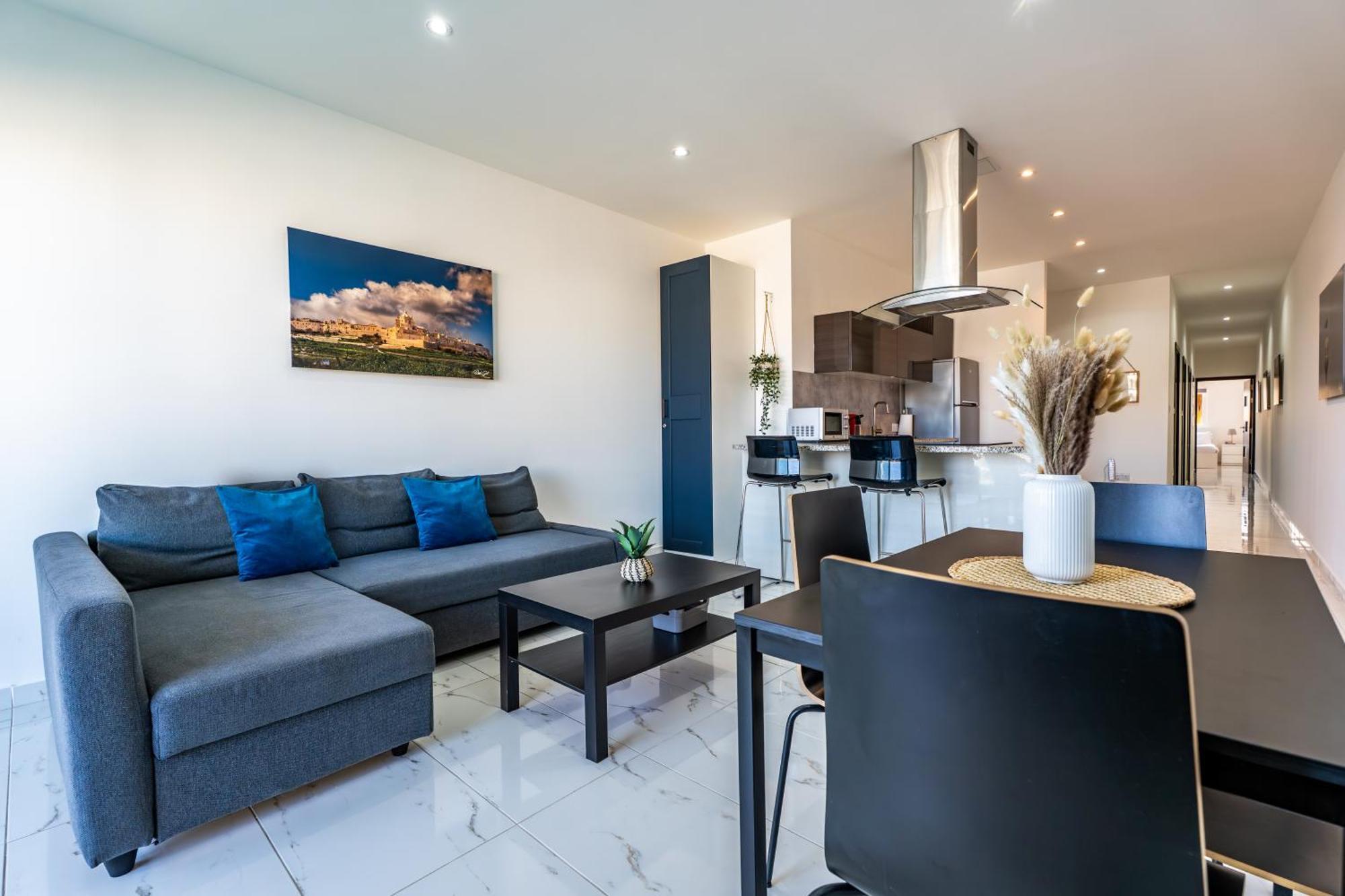 Impressive View 2br Flat In St Julian's Bay By Arcobnb * San Ġiljan