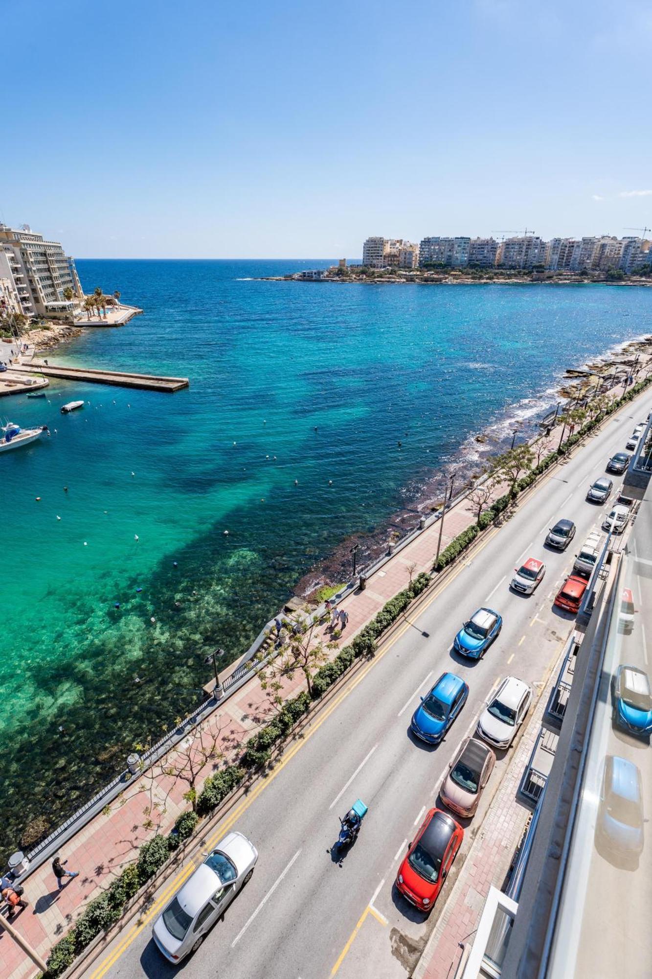 Impressive View 2br Flat In St Julian's Bay By Arcobnb San Ġiljan